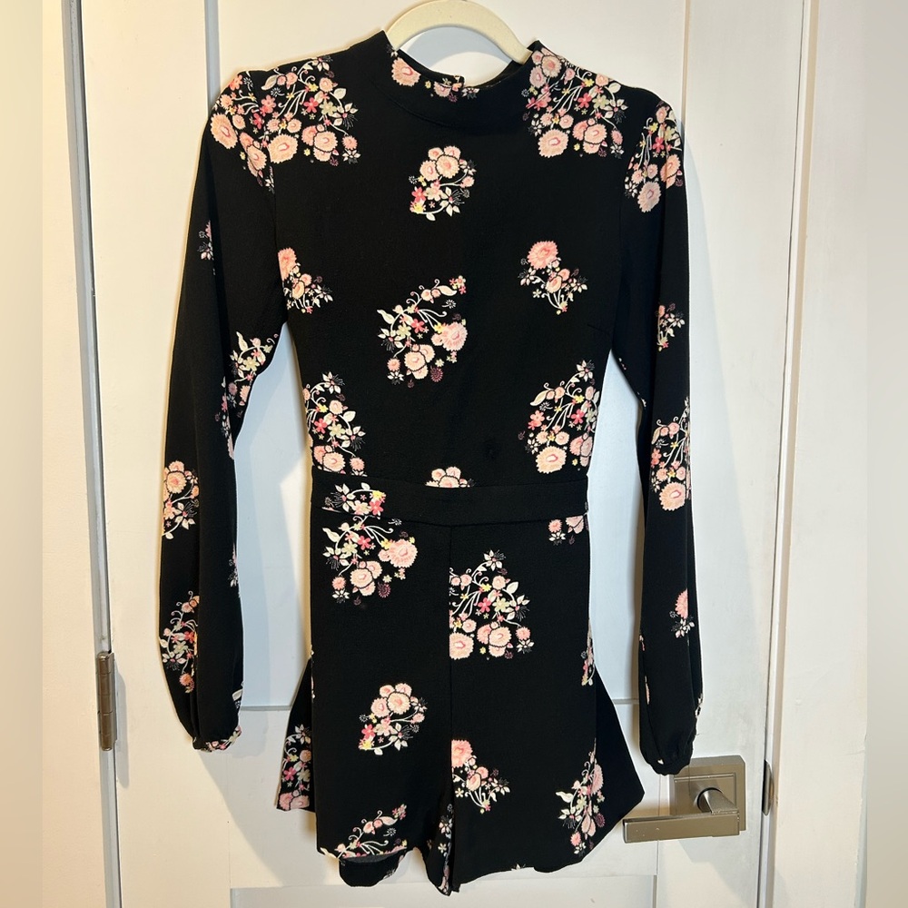Elegant Floral Romper